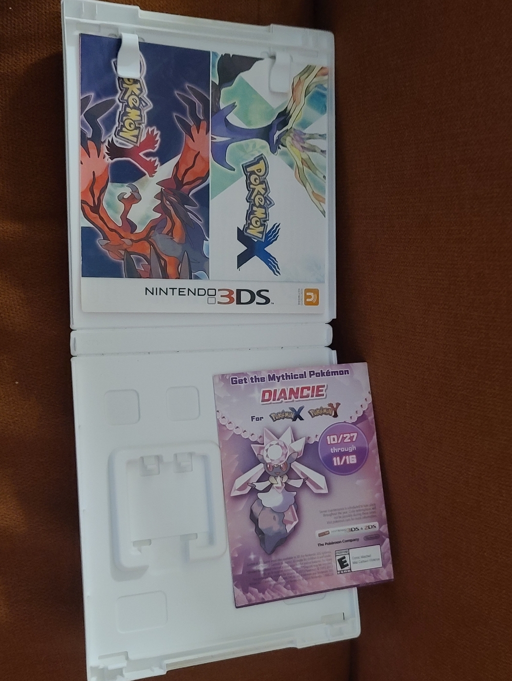 Nintendo Pokémon X  Nintendo 3DS Case And Manual Only, NO Game - Picture 3 of 4